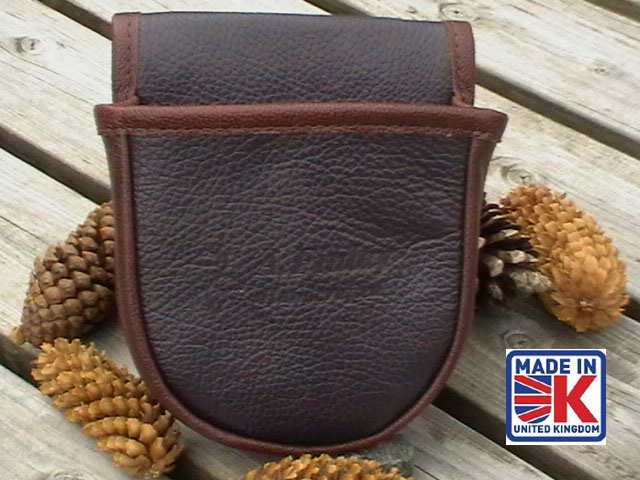 shooting cartridge pouch bag leather